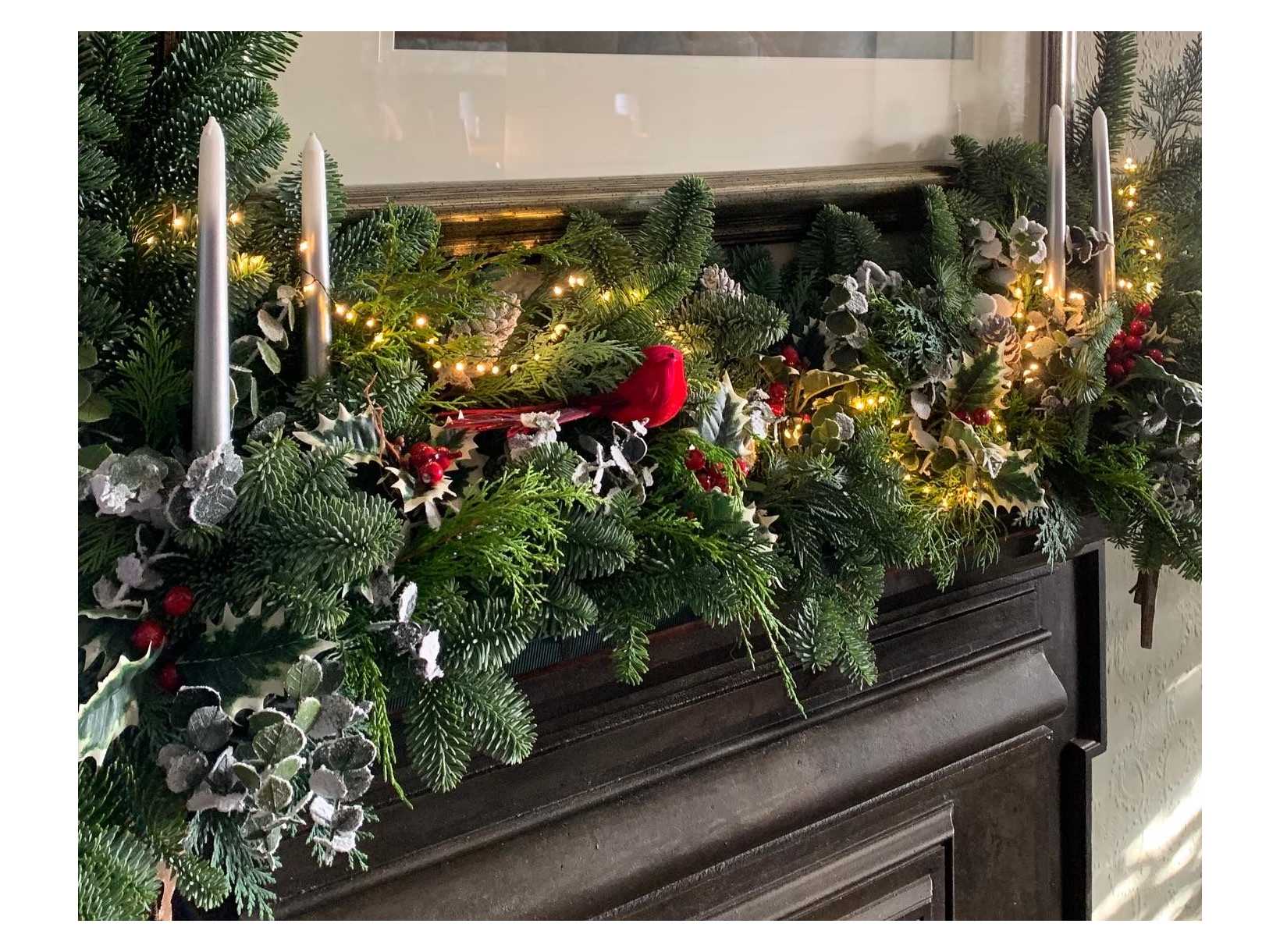 🎄 Christmas Floral Stall at the Isham Winter Fair